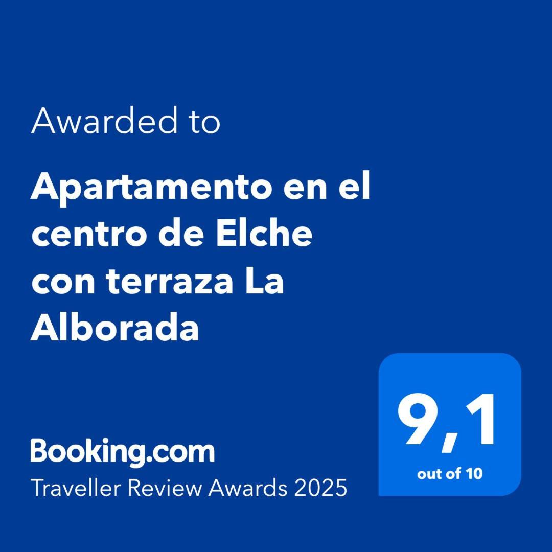 Apartamento En El Centro De Elche Con Terraza La Alborada Eksteriør billede